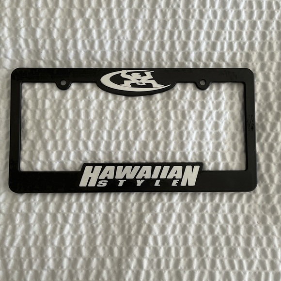 Hawaiian Style License Plate Cover - Picture 2 of 6